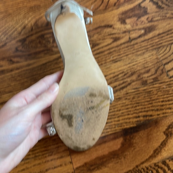 Steve Madden Stacey Sandal heels with Rhinestones - Picture 5 of 9